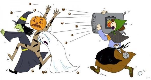 Castanyada VS Halloween
