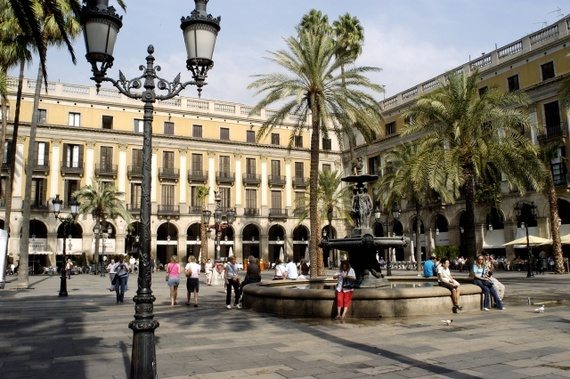 the most beautiful squares in Barcelona