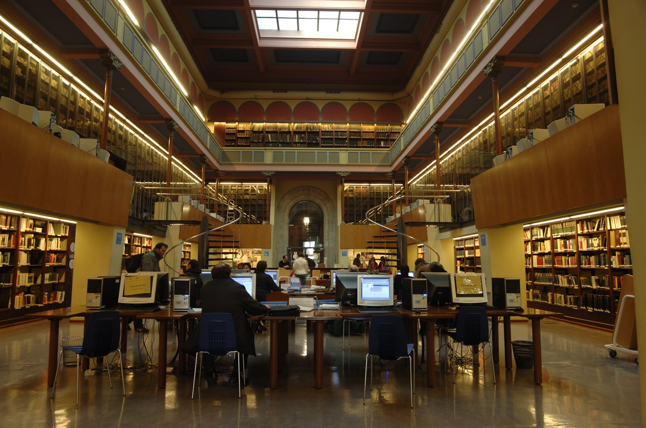 Las 3 mejores bibliotecas públicas de Barcelona