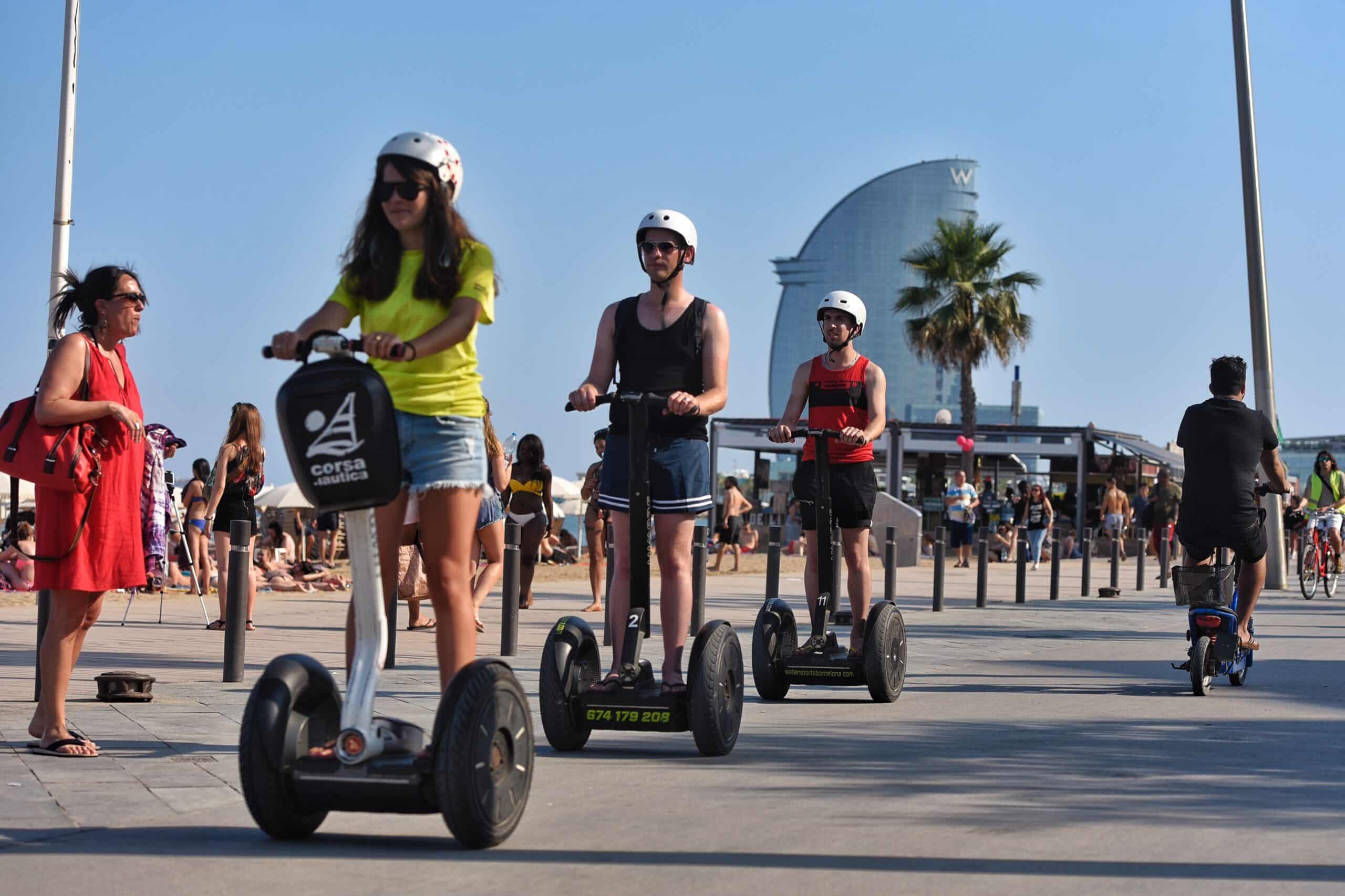 Touring Barcelona by Segway  