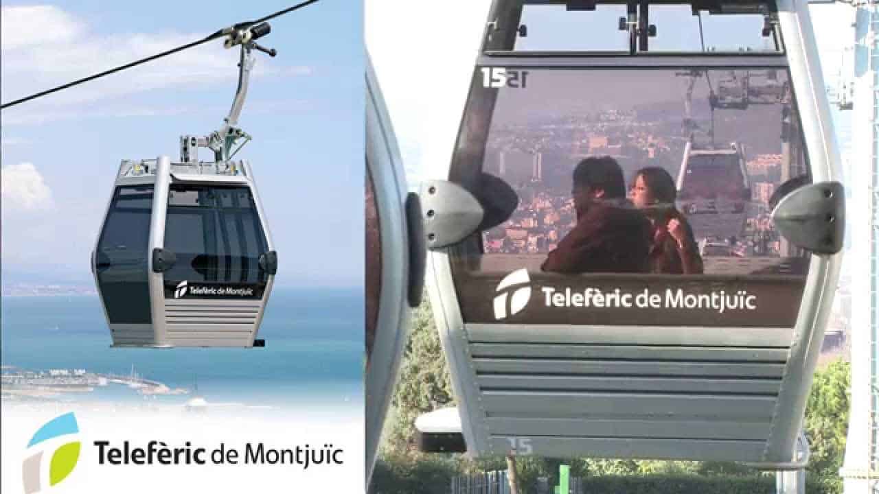 Disfruta de la vista de la ciudad con el Telefèric de Montjuïc