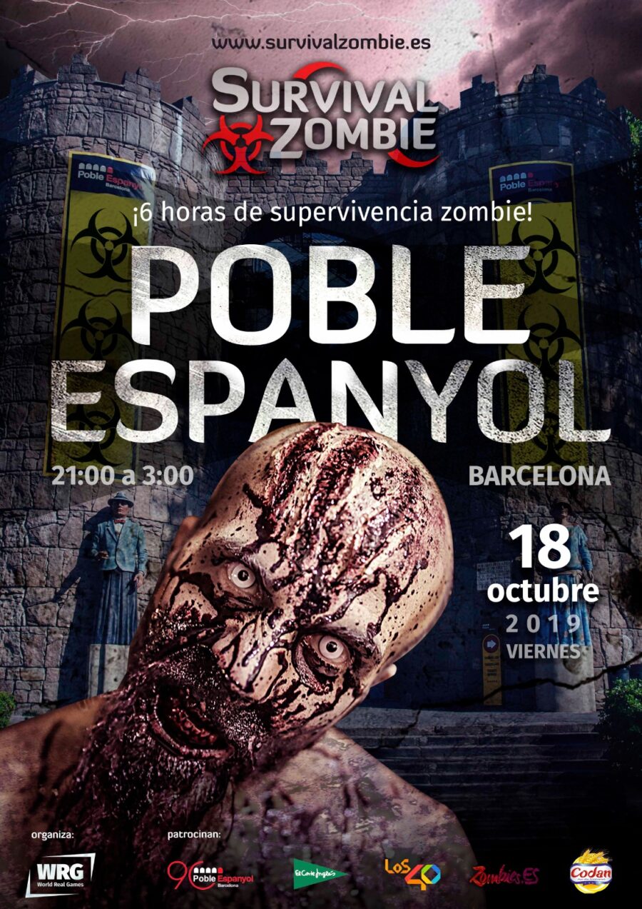 Juega al Survival Zombie, un juego real, en Poble Espanyol