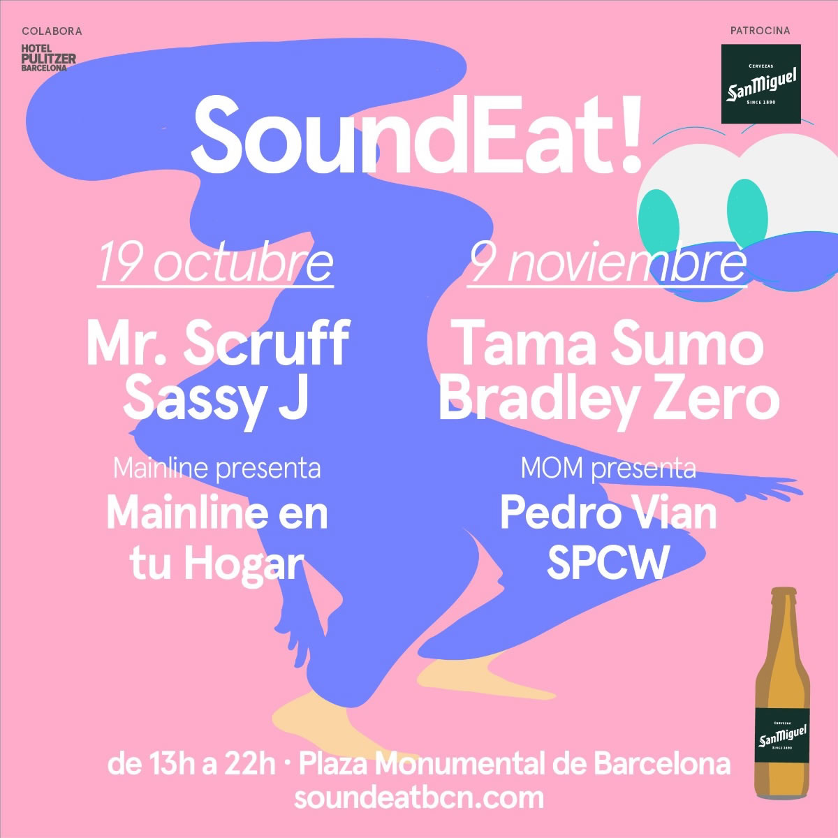 The best DJs and the best food at Soundeat 2019.