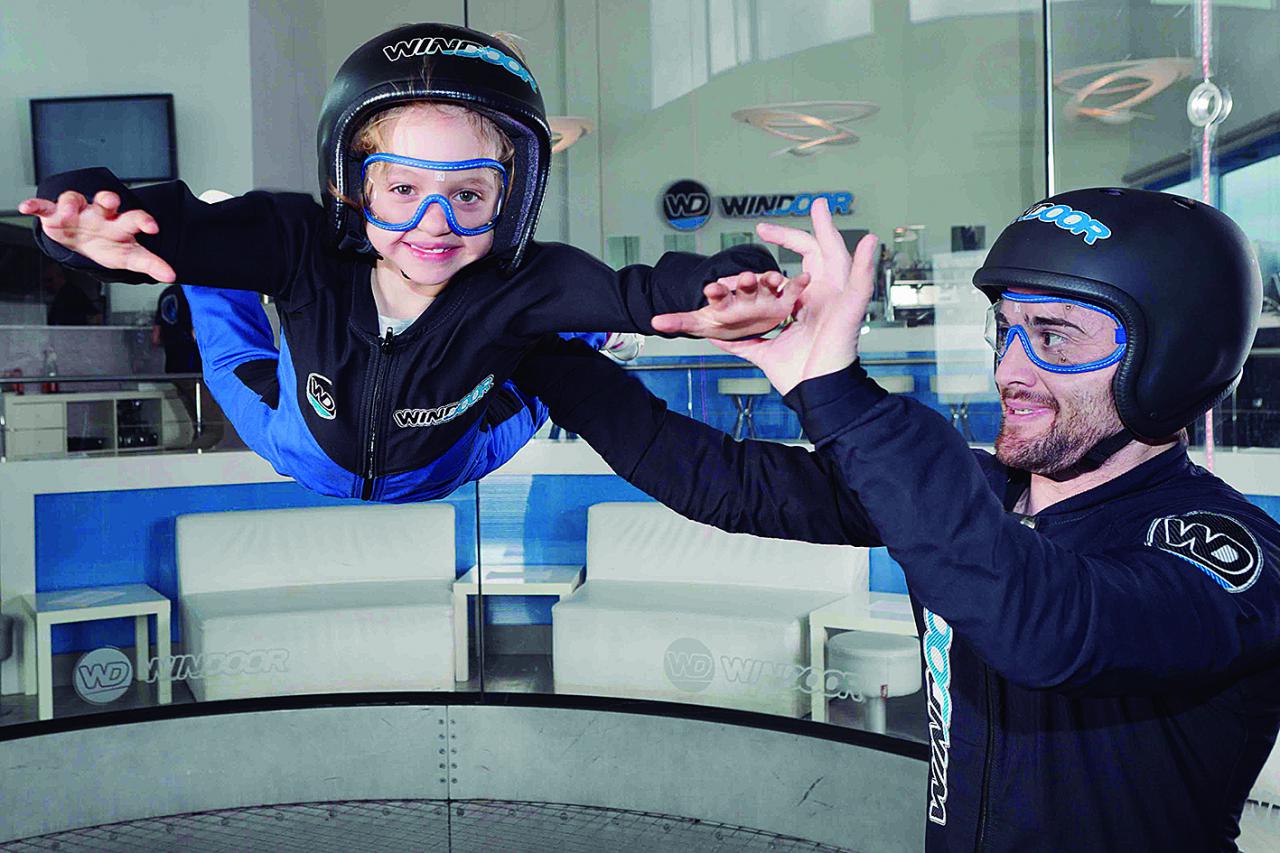 Dare to fly in the wind tunnel of Cornellà