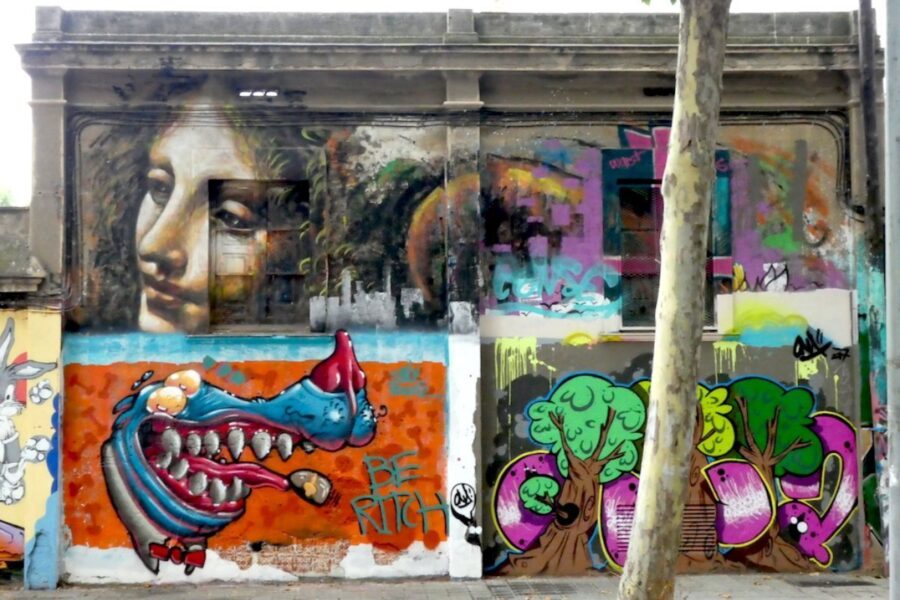 Arte urbano entre muros