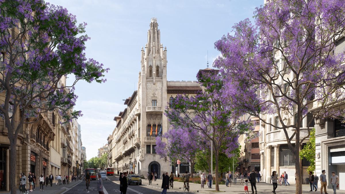 En marzo inicia la transformación de la Via Laietana: conectará el Gòtic y el Born
