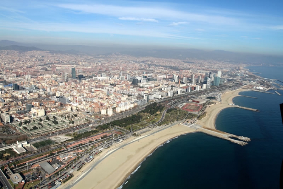 Frente marítimo de Barcelona en remodelación, será parque lineal abierto al mar