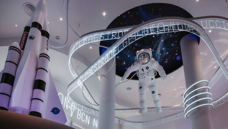 De Argentina llega a Barcelona la nave espacial del helado