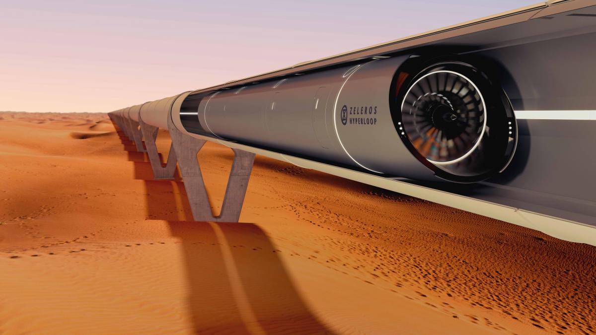 Hyperloop, un proyecto de tren futurista que conectaría Barcelona y París