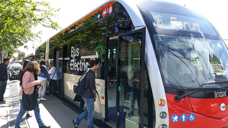 Se recupera el uso del transporte público en Barcelona