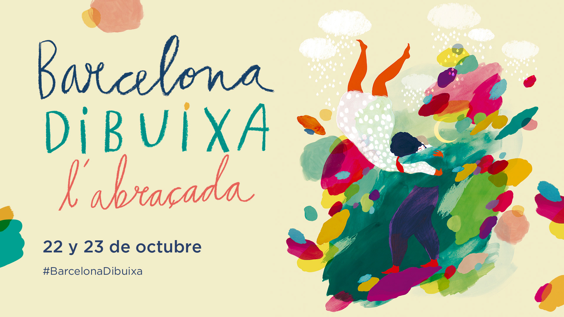 The Barcelona Dibuixa 2022 Festival in honor of the embraces