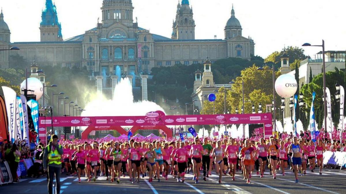 Este domingo se realiza la Cursa de la Dona 2022 Barcelona