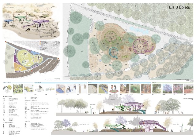 The largest playground in Barcelona - this is what Els Tres Bolets1 will be like.
