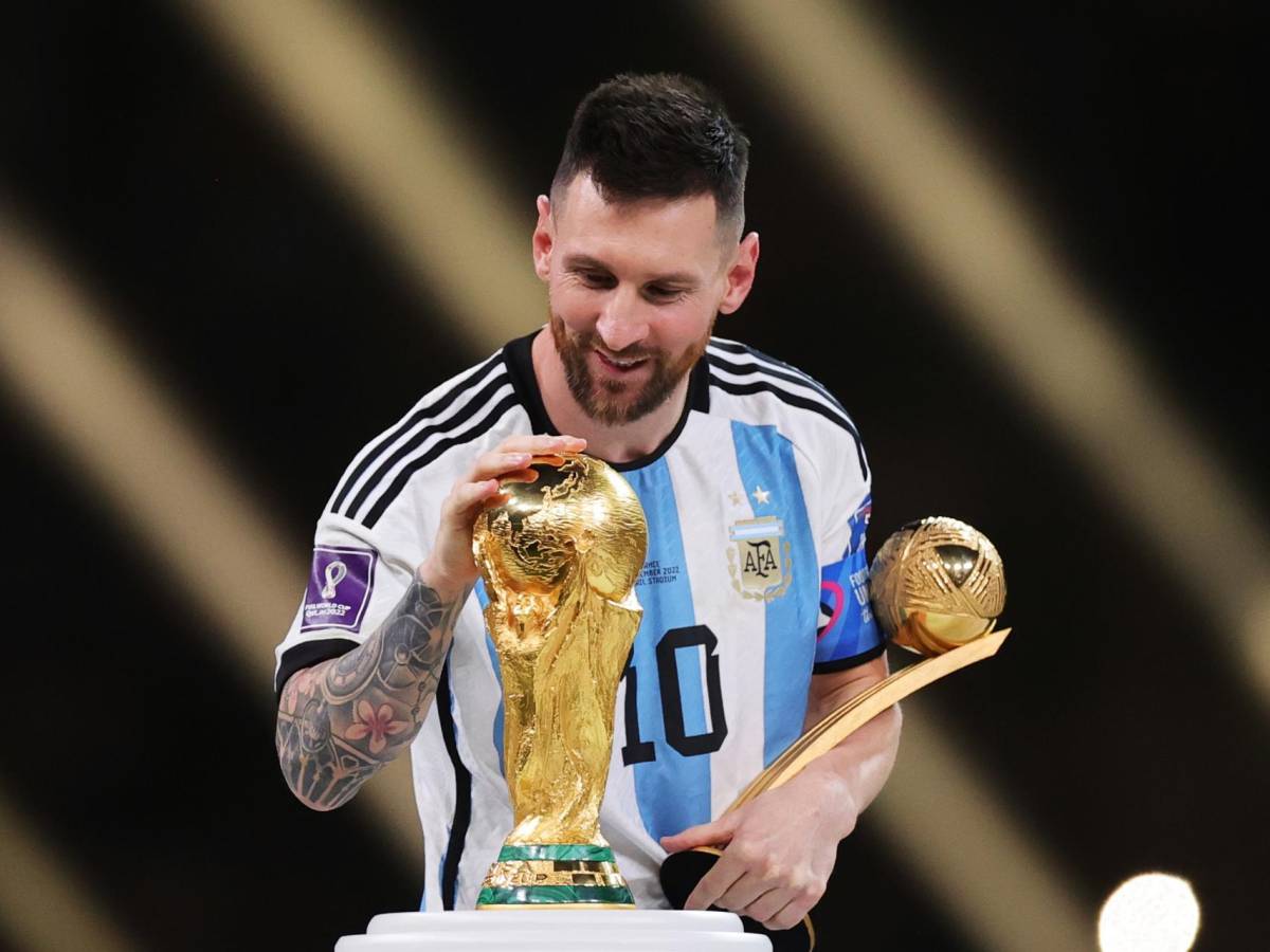El FC Barcelona felicita a Messi por campeonato del mundo