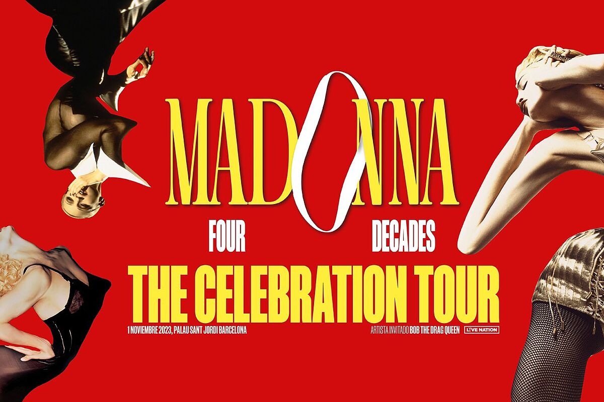 En la gira mundial de Madonna, Barcelona será su única parada en España