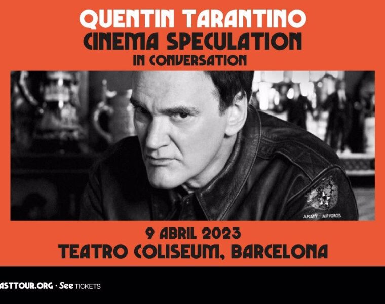 Quentin Tarantino presentará su último libro en Barcelona