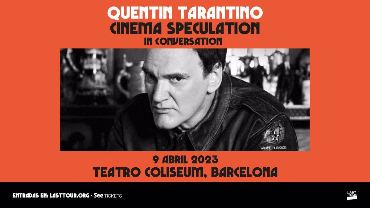 Quentin Tarantino presentará su último libro en Barcelona