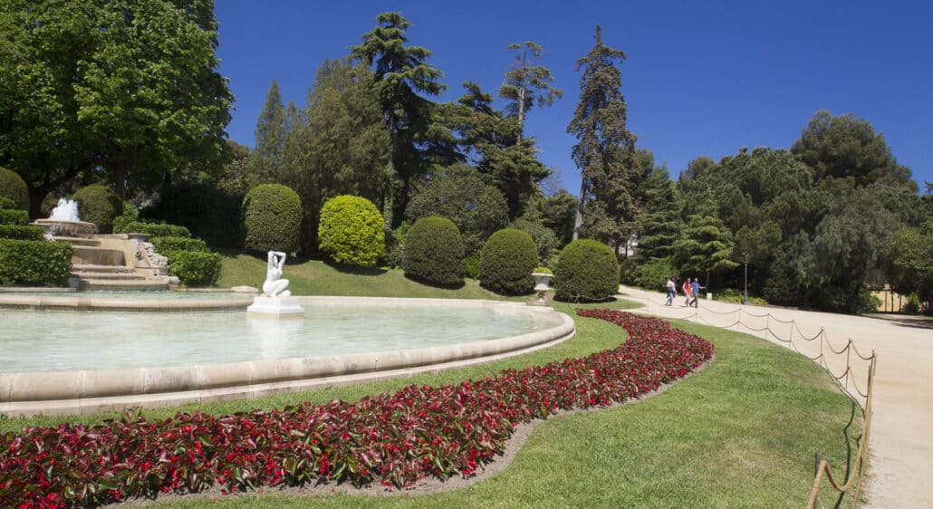 parques cerca de mi 50 mejores parques de barcelona Parc de Jardines del Palacio de Pedralbes