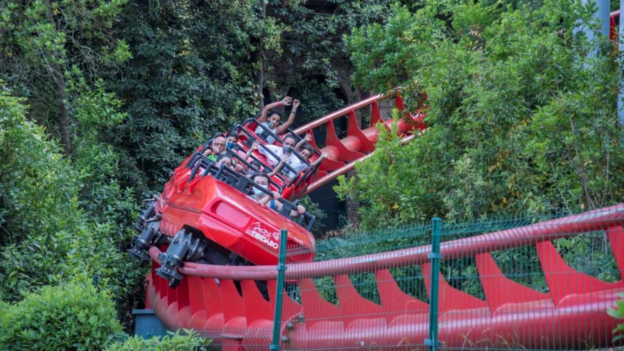 Montaña rusa con realidad virtual, la nueva atracción en El Tibidabo