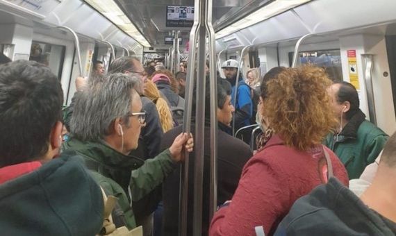 Se rompen récords de viajes en la red del metro de Barcelona