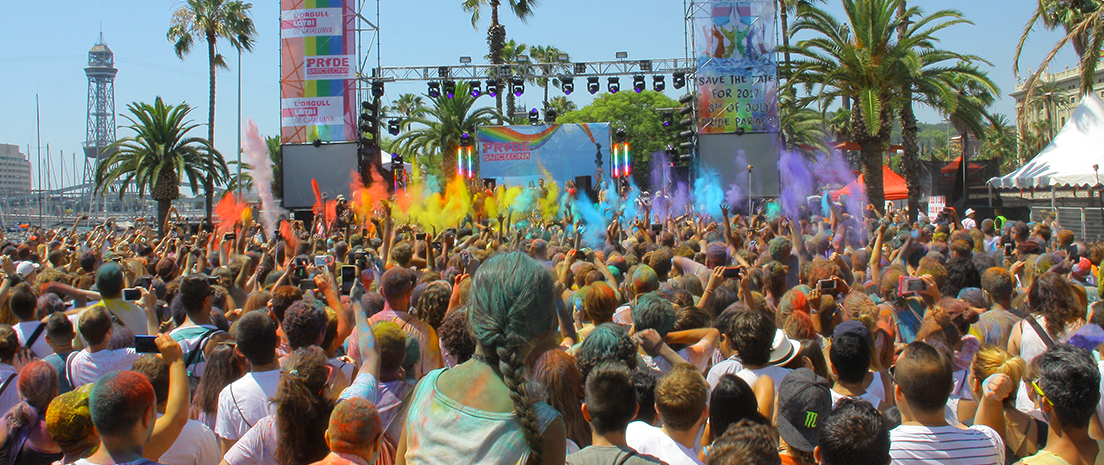 Comienzan las celebraciones del día del Orgullo LGTBI en Barcelona
