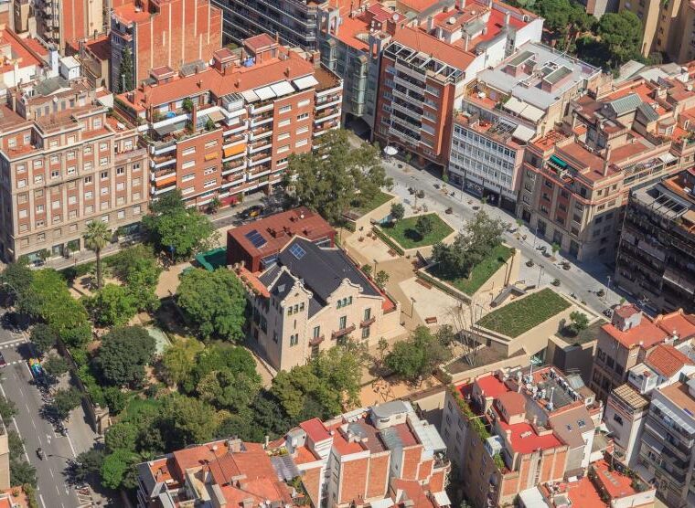 En el distrito de Sarrià - Sant Gervasi está el barrio más rico de Barcelona