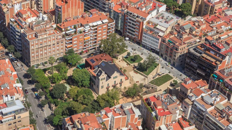 En el distrito de Sarrià - Sant Gervasi está el barrio más rico de Barcelona