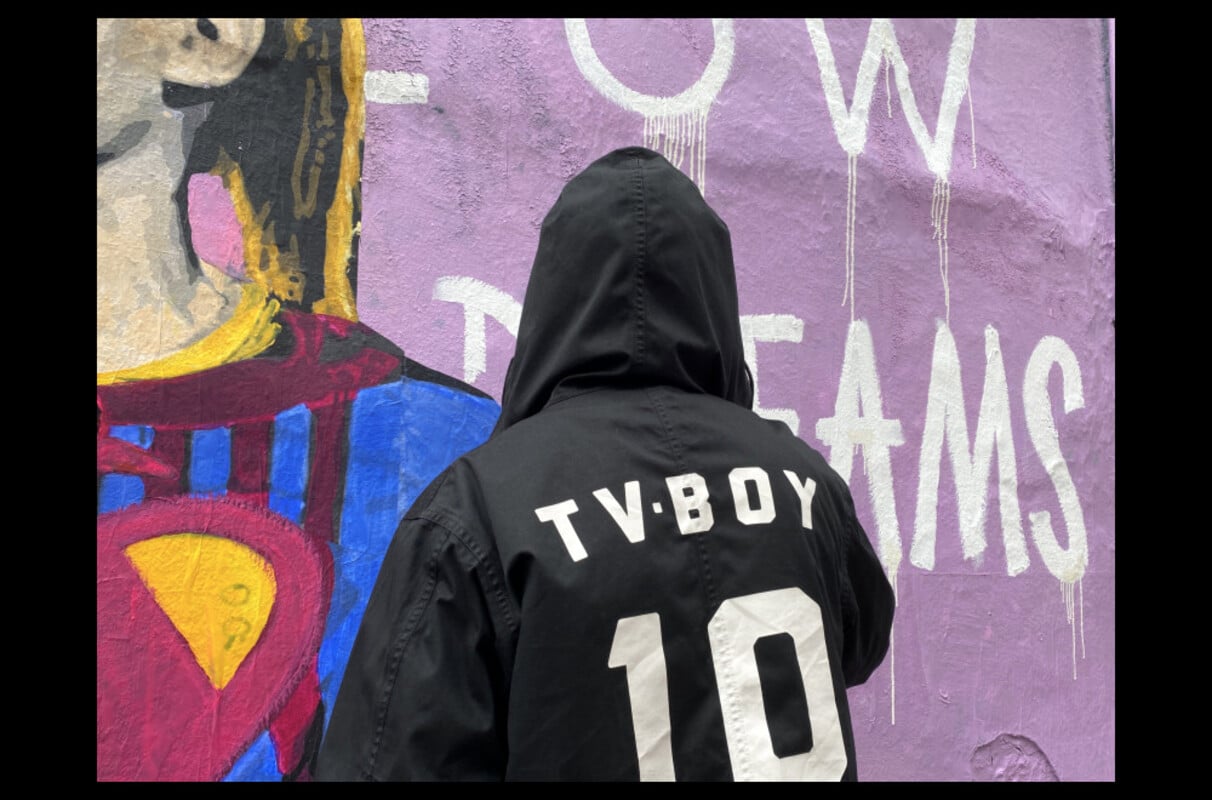 "Tvboy. The invasion": arte urbano en el Disseny Hub de Barcelona