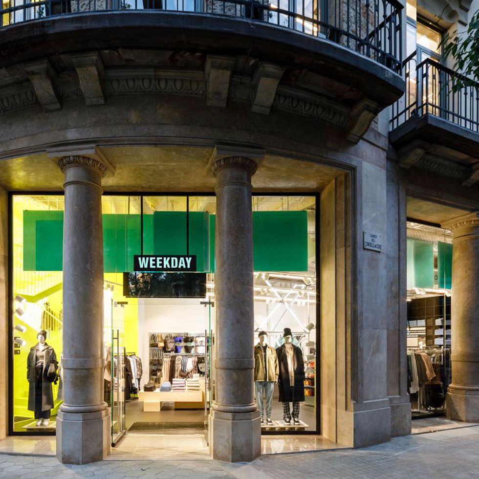 Cierra la tienda de Weekday de H&M en el centro de Barcelona