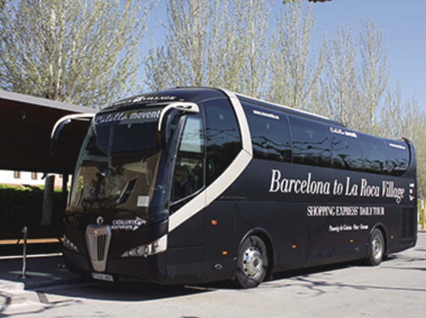 Shopping Express, un bus de lujo para ir de compras hasta La Roca Village