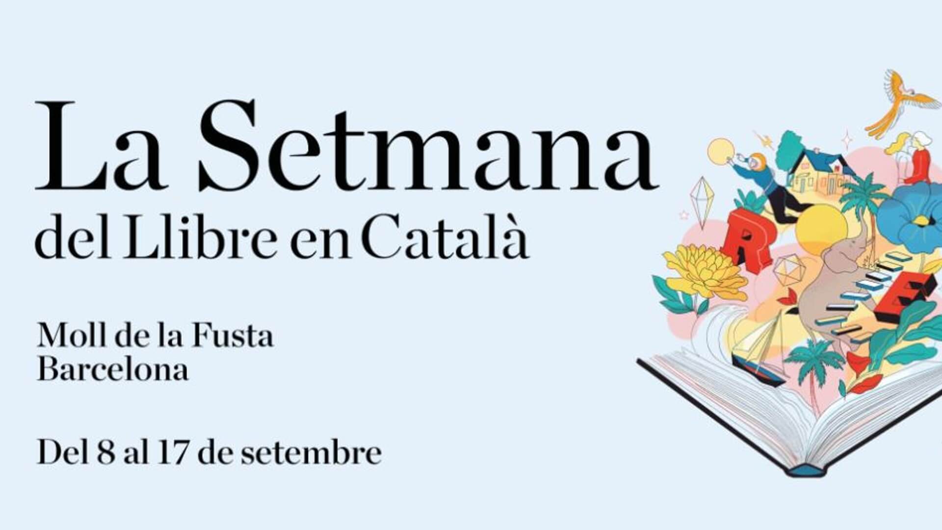 Hasta el 17 de septiembre “Setmana del Llibre en Català 2023” en el Moll de la Fusta