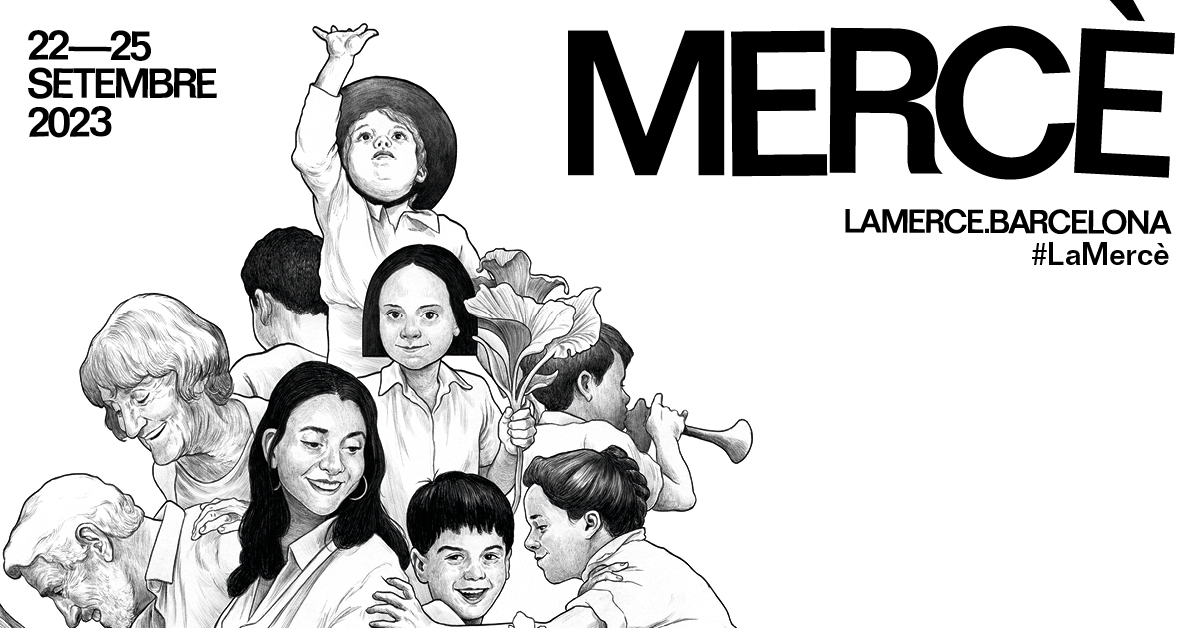 Celebrate the Mercè Festivities 2023 until September 25th.