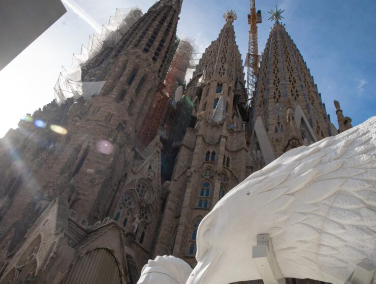 Para el próximo noviembre se terminarán las torres de Juan y Mateo en La Sagrada Familia
