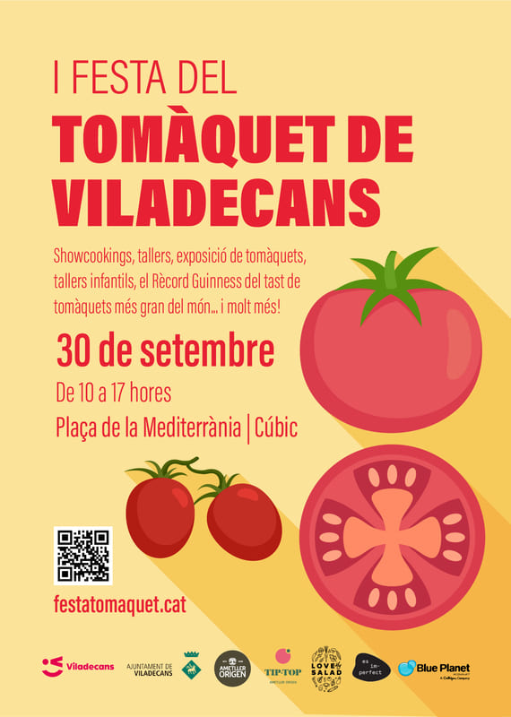 Prepárate para la I Fiesta del Tomate de Viladecans el próximo 30 de septiembre