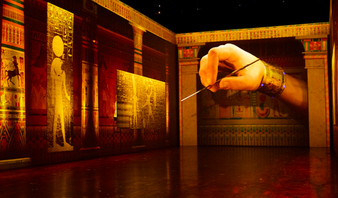 Tutankamon la experiencia inmersiva en el Ideal Centre d'Arts Digitals
