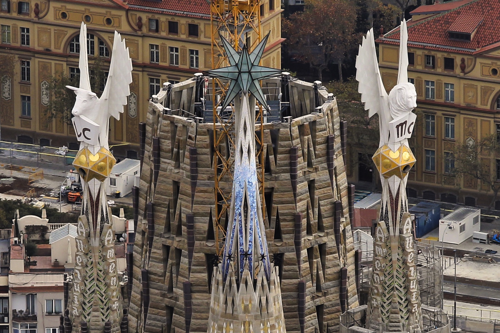 La Sagrada Família apre le sue cinque torri centrali a novembre