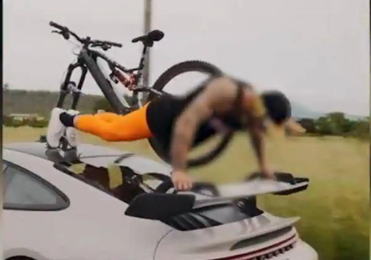 Jóvenes imputados por realizar gimnasia en vehículos en movimiento