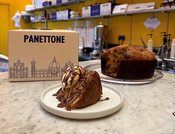 Florentina Badiani Ice Cream Parlor sweetens Blue Monday giving away Panettone and Pandoro