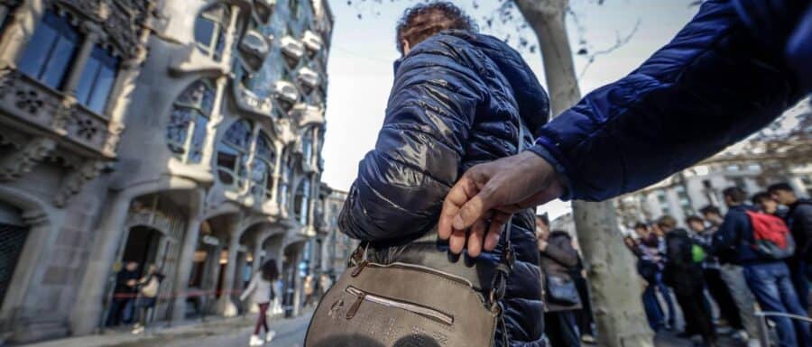 Se incrementaron los delitos en Barcelona un 8,6% durante 2023