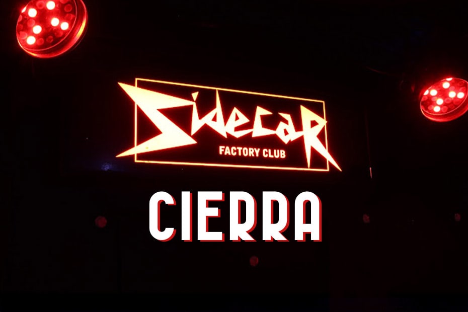 The iconic Sidecar nightclub in Barcelona has closed its doors.