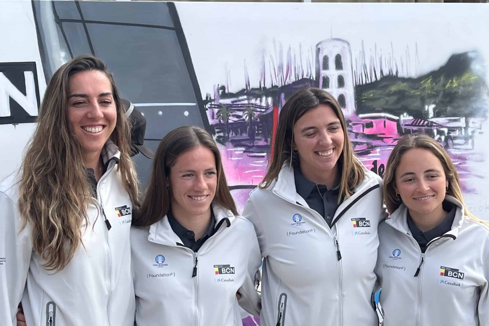 Historic debut of Spanish sailors in the Women's America's Cup with Sail Team BCN