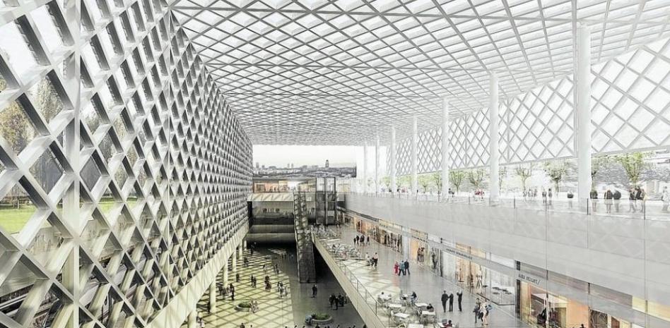 The Sagrera train station, the largest in Catalonia, will be like this