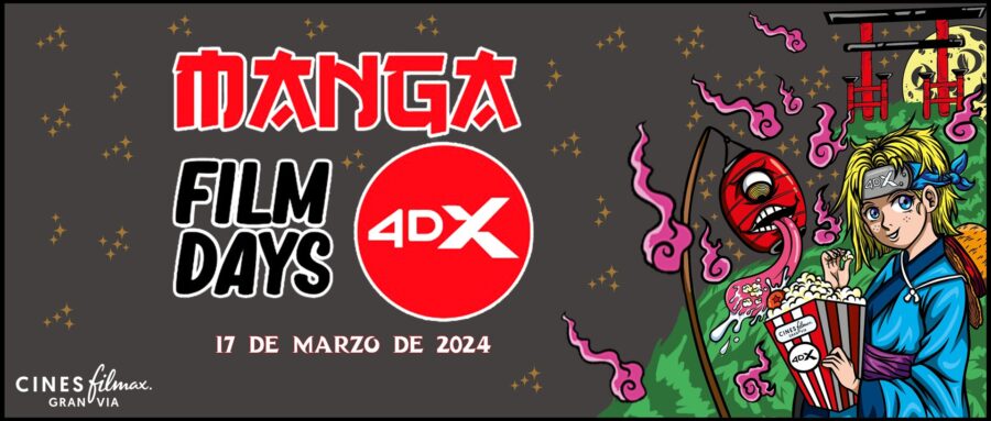 Manga Film Days 4DX Barcelona: sumérgete en el mundo del anime como nunca antes