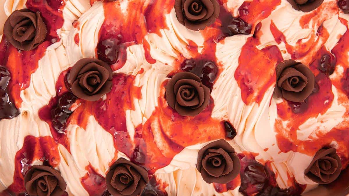 Badiani and its roses ice creams for Sant Jordi's Day