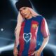Fútbol y música: el logo de Karol G en la camiseta del F.C. Barcelona